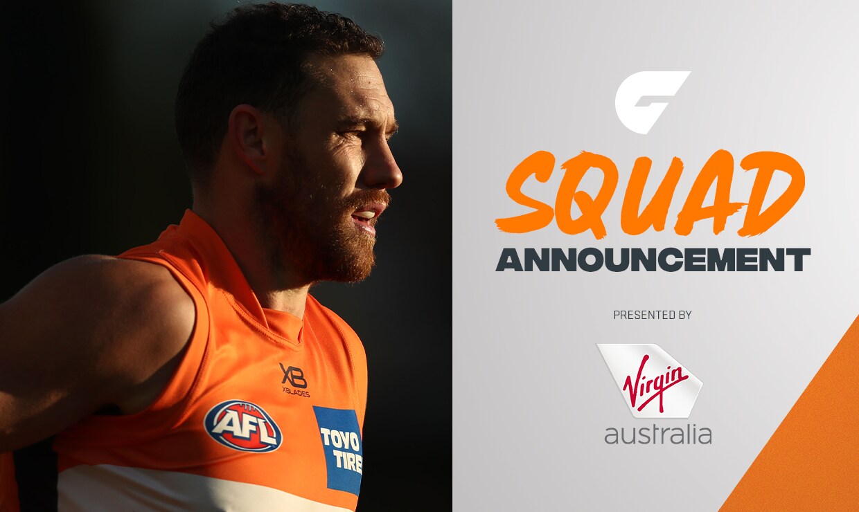 Shane Mumford will return to the GIANTS' line-up for their round 9 clash with Carlton. Shane Mumford will return to the GIANTS' line-up for their round nine clash with Carlton. - AFL,GWS Giants,Carlton,GIANTS Stadium,Shane Mumford,Lachie Whitfield,Stephen Coniglio,Zac Langdon,Harry Perryman,Matt Buntine,Brett Deledio,Jackson Hately,Isaac Cumming,Lachlan Keeffe